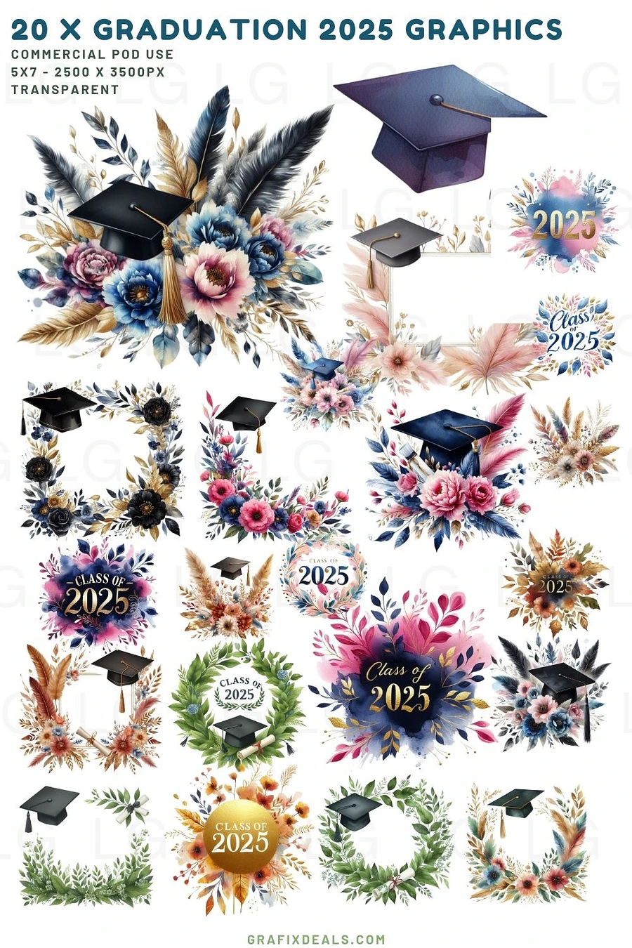 Graduation 2025 Graphics and Zazzle Niche Product Ideas Guide product image (2)