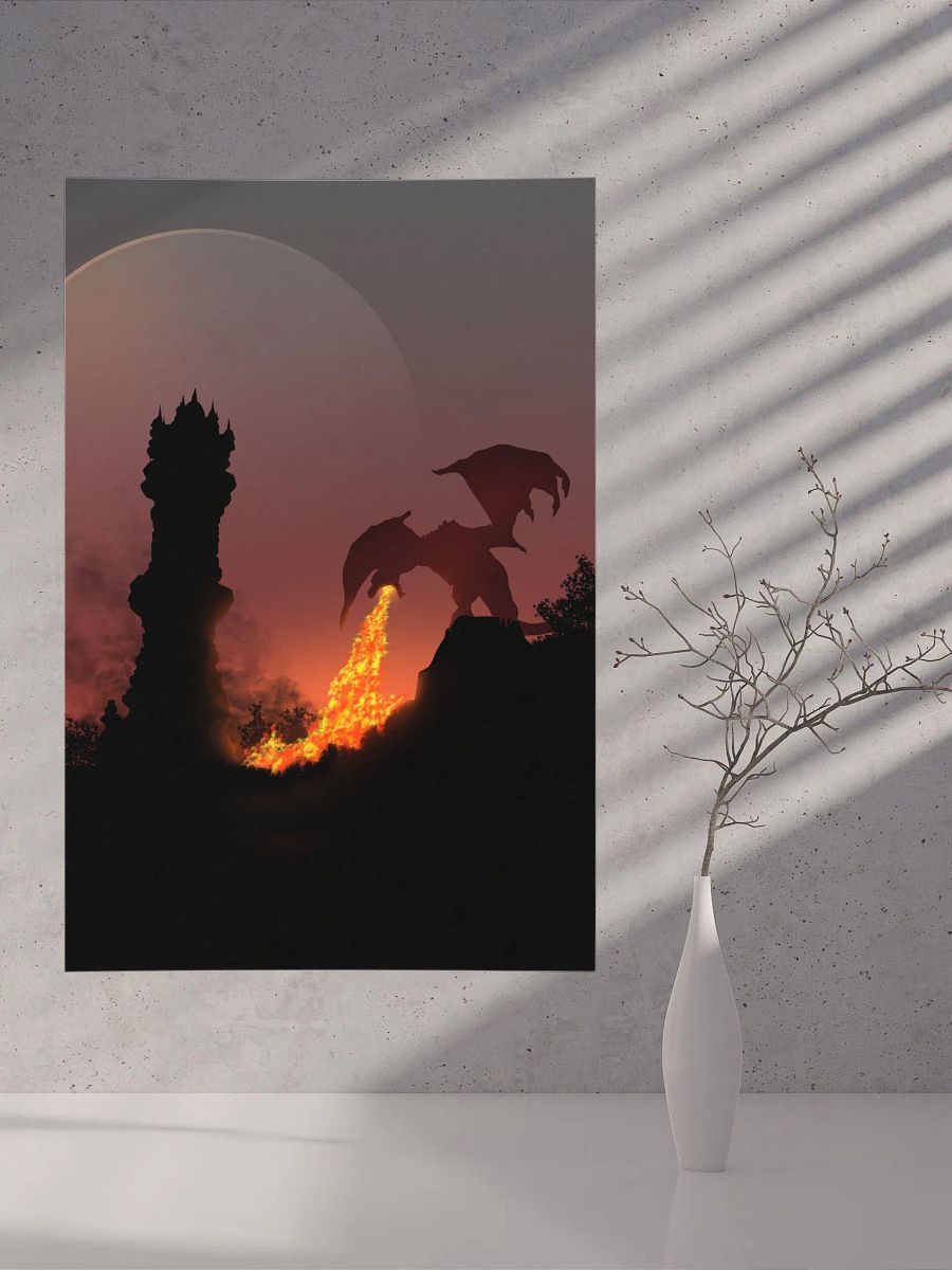 Flame Dragon | Poster product image (7)