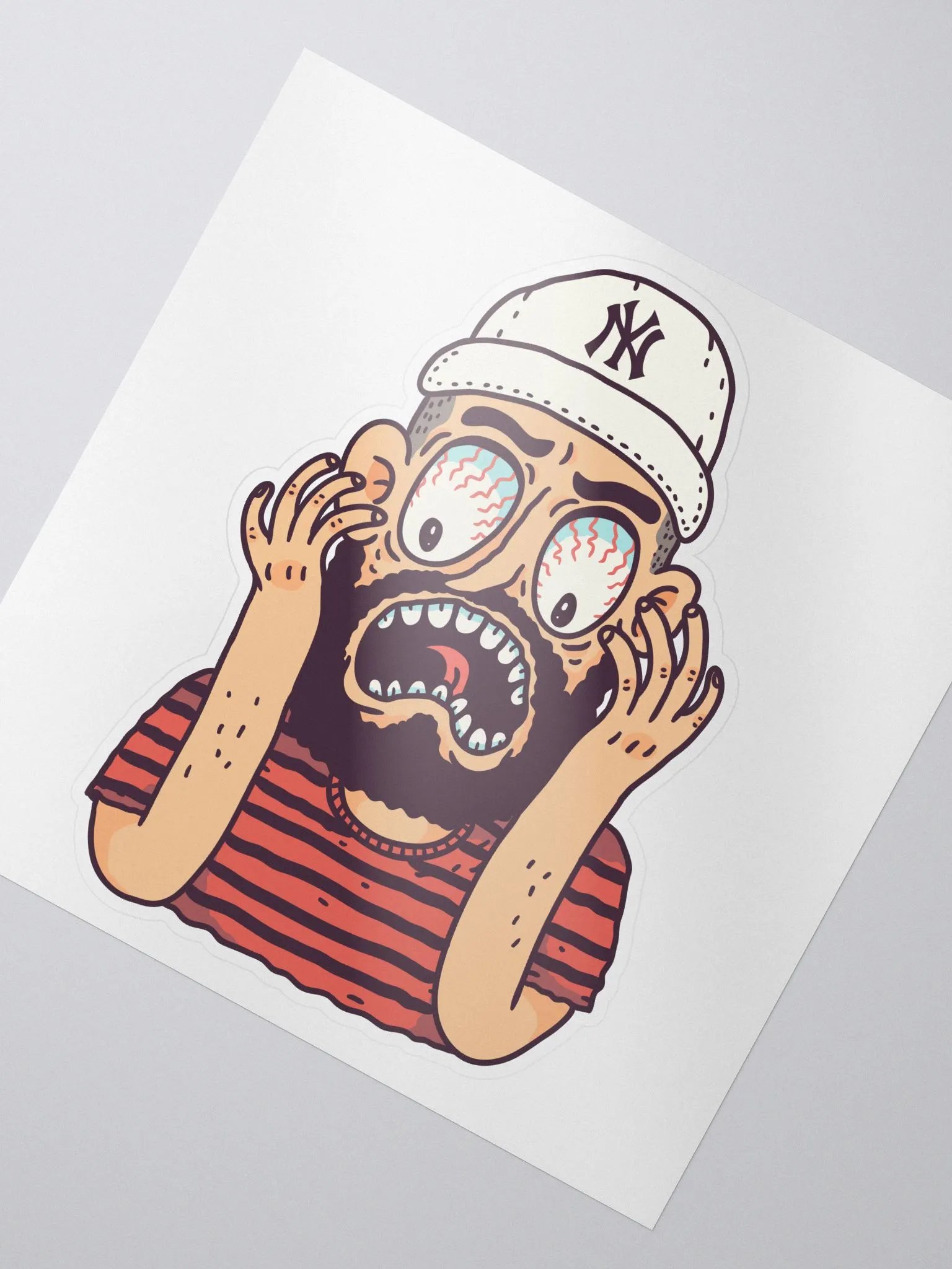 Horrified Loud Sticker product image (1)