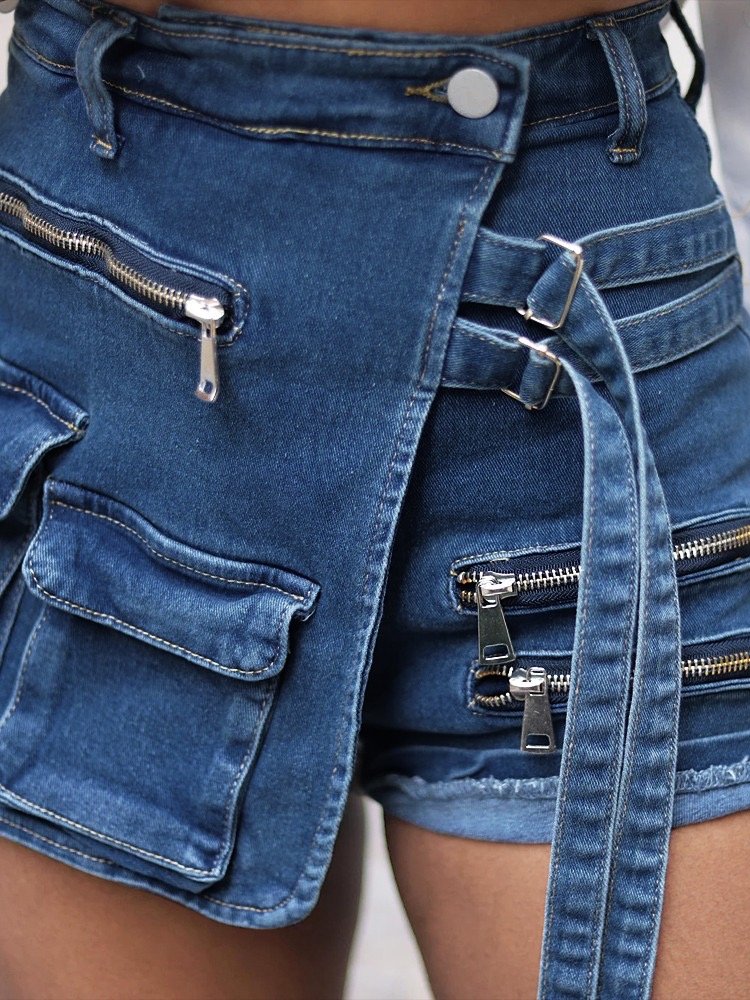Denim skort product image (5)