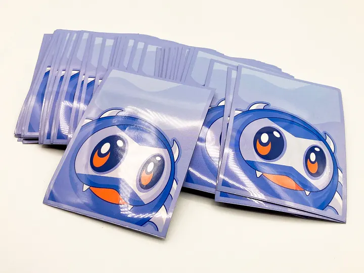 TDL Dark Blue Chibi Spider Card Sleeves 50-pack product image (2)