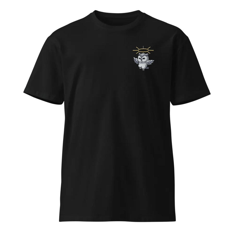 OwlShoes Unisex T-Shirt with Angel Owl. product image (1)