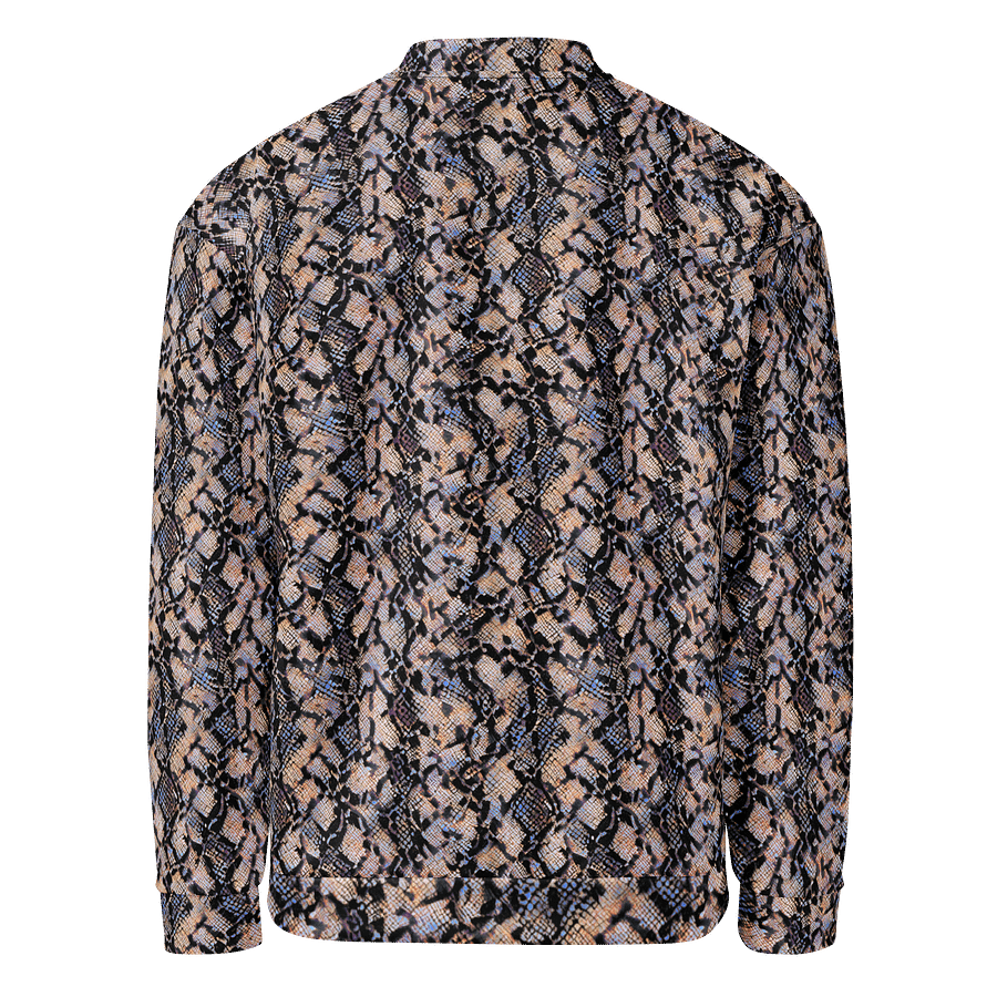 Best Snake Skin Bomber Jacket product image (2)