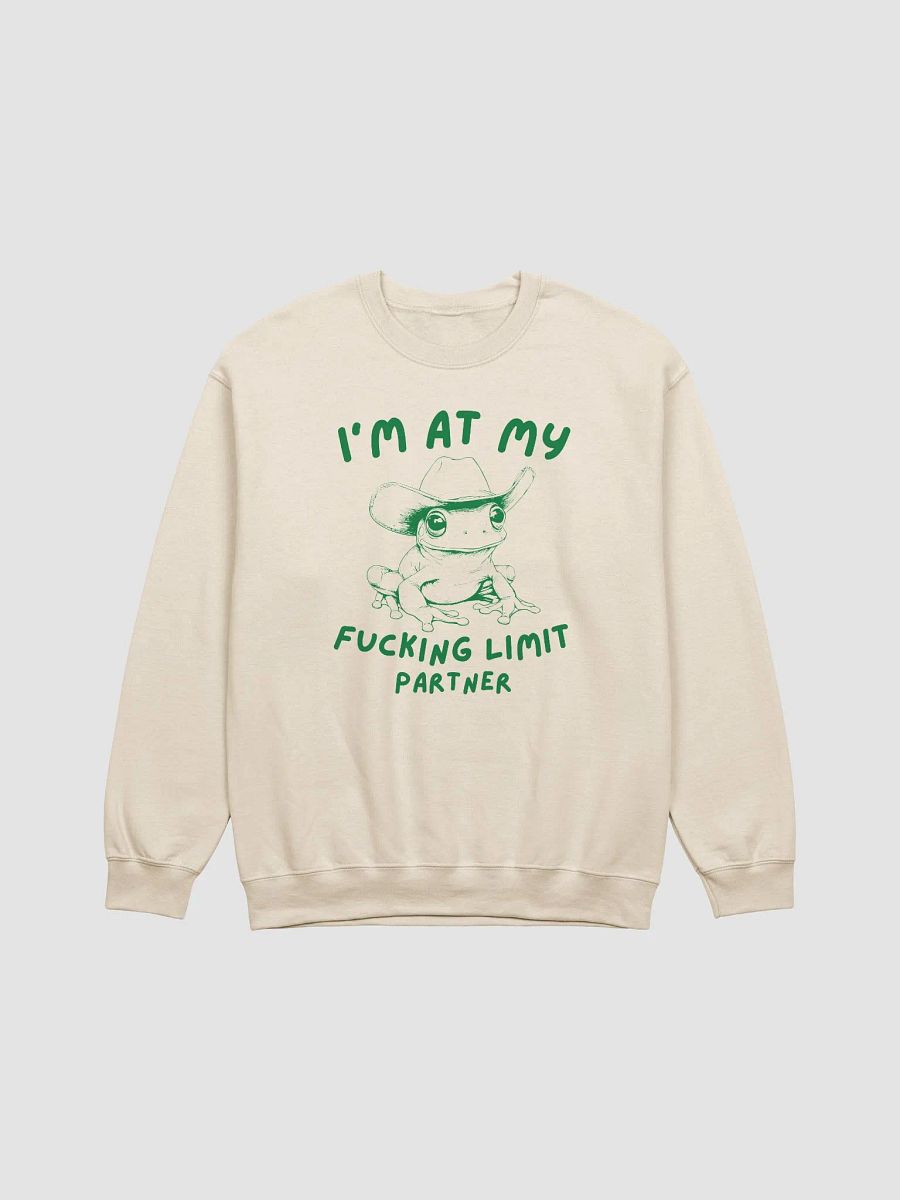 At my limit Crewneck product image (3)