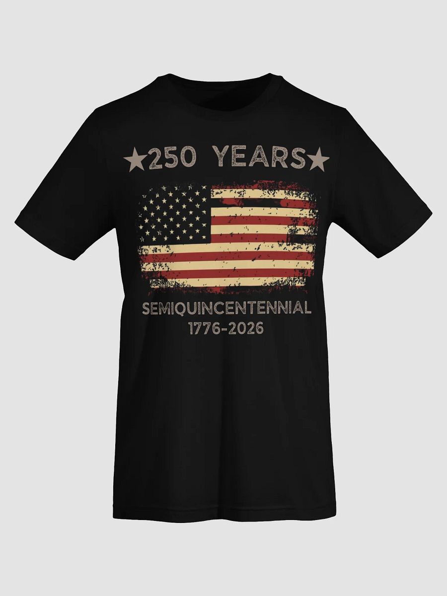 American Semiquincentennial T-Shirt | Vintage 1776-2026 Flag Design | 250 Years Patriotic Apparel product image (4)
