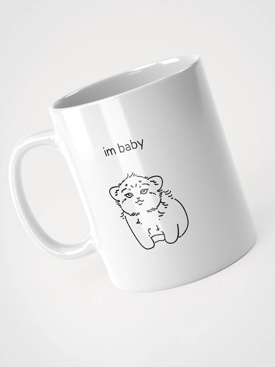 I'm Baby Manul - White Mug product image (7)