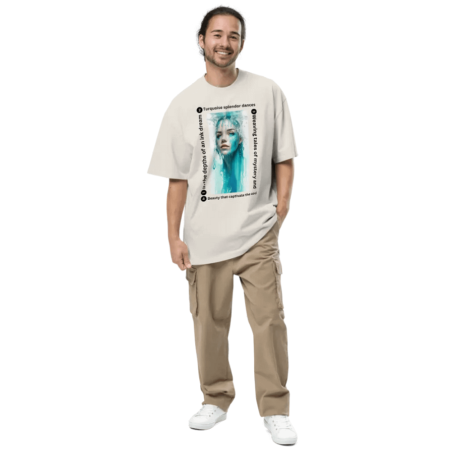 Enigma in Turquoise T-Shirt product image (18)