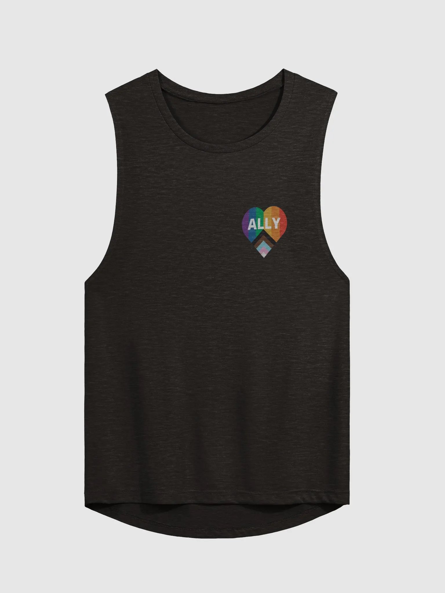 Pride Ally Heart Muscle Tank product image (15)