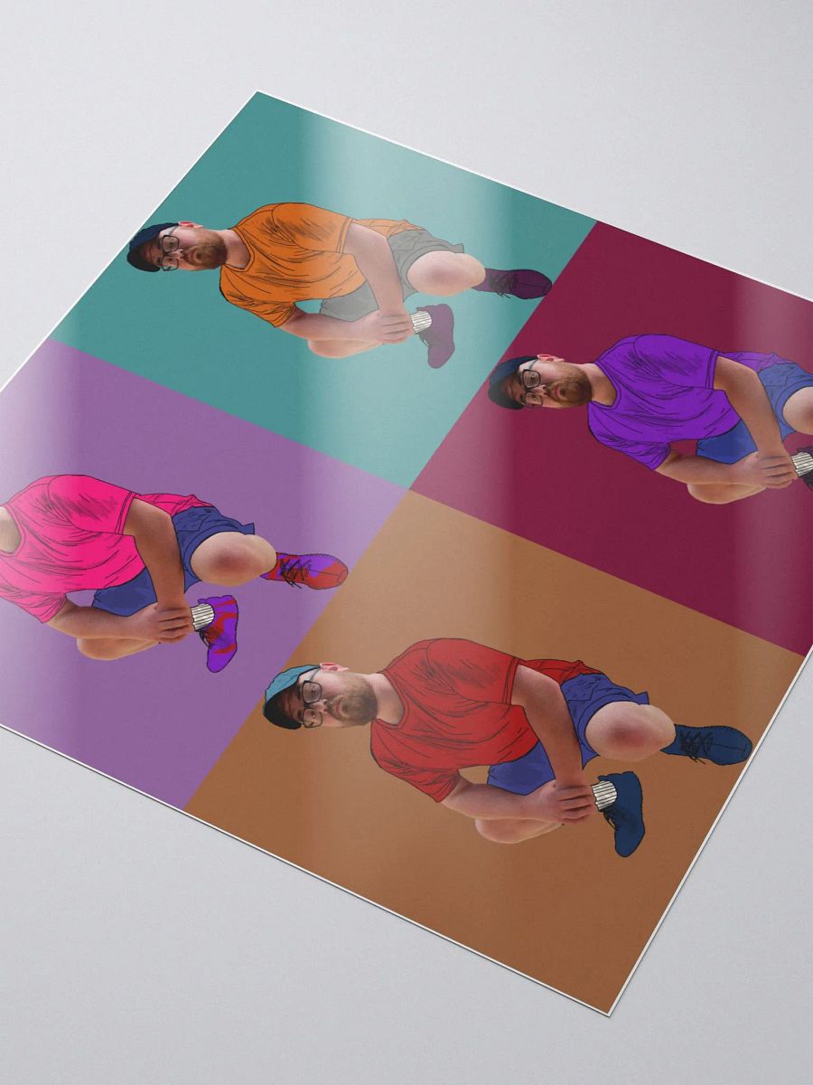Ninja Warhol Sticker product image (3)