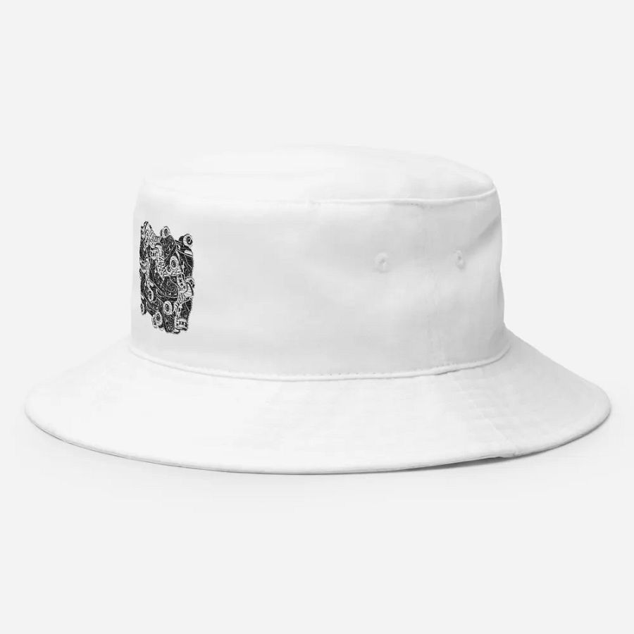 Jumbled Logo Bucket hat product image (10)