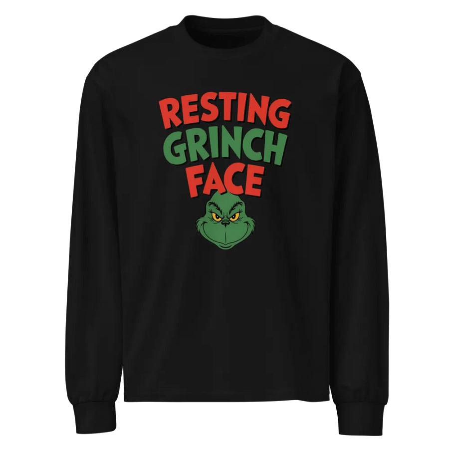 Mischievous Grinch Long Sleeve Shirt product image (1)