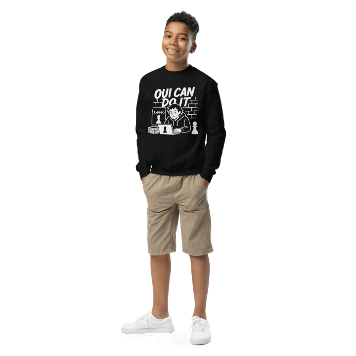 Oui Can Do It - Youth Sweatshirt product image (1)