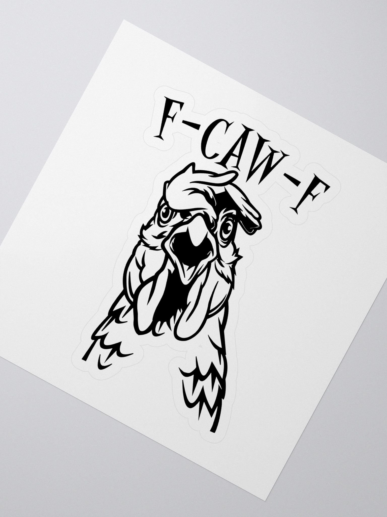 F-caw-f sticker product image (2)