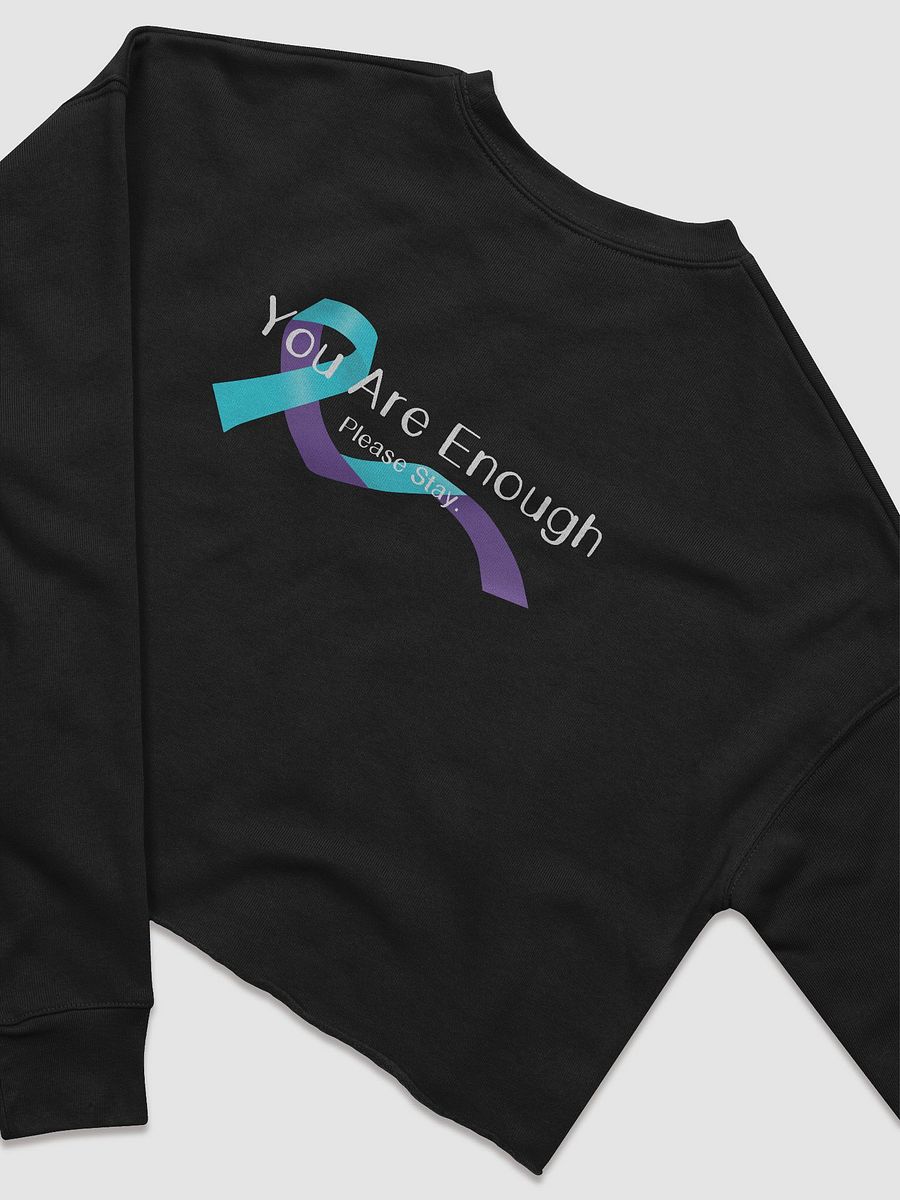 You Are Enough Crop Long Sleeve product image (4)