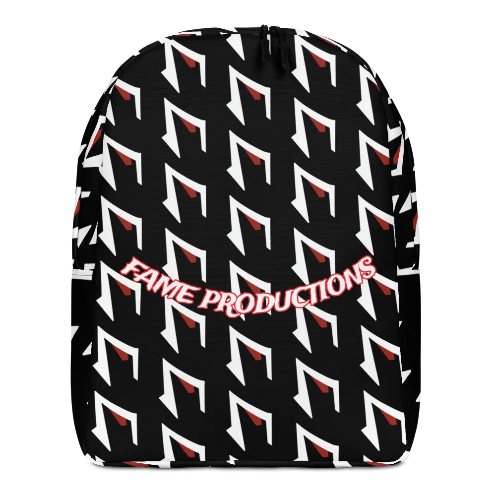 Customizable Minimalist Backpack - FAME PRODUCTIONS product image (6)