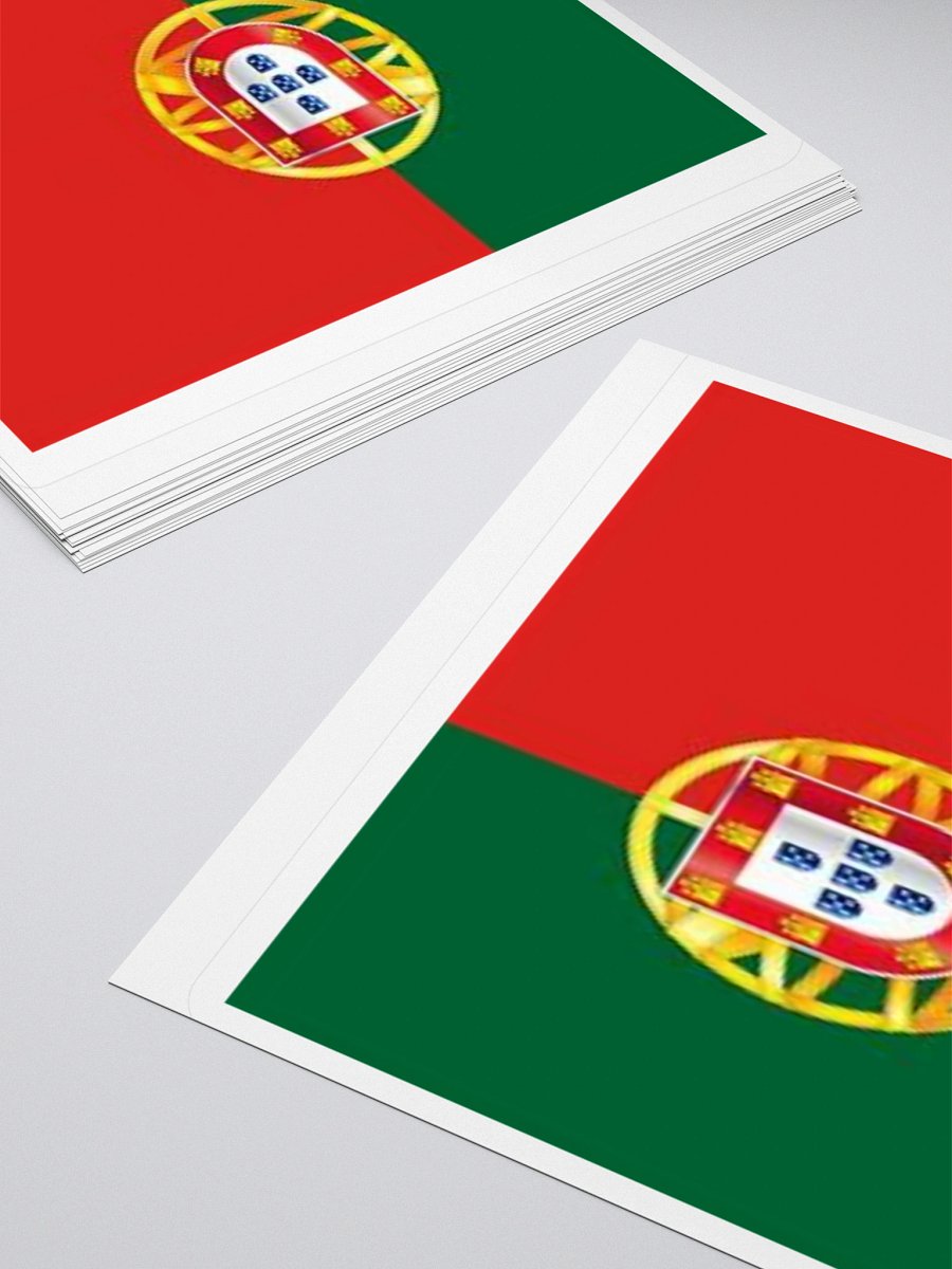 Portuguese Flag Sticker - Durable Vinyl for Indoor Use - Multiple Sizes Available product image (11)
