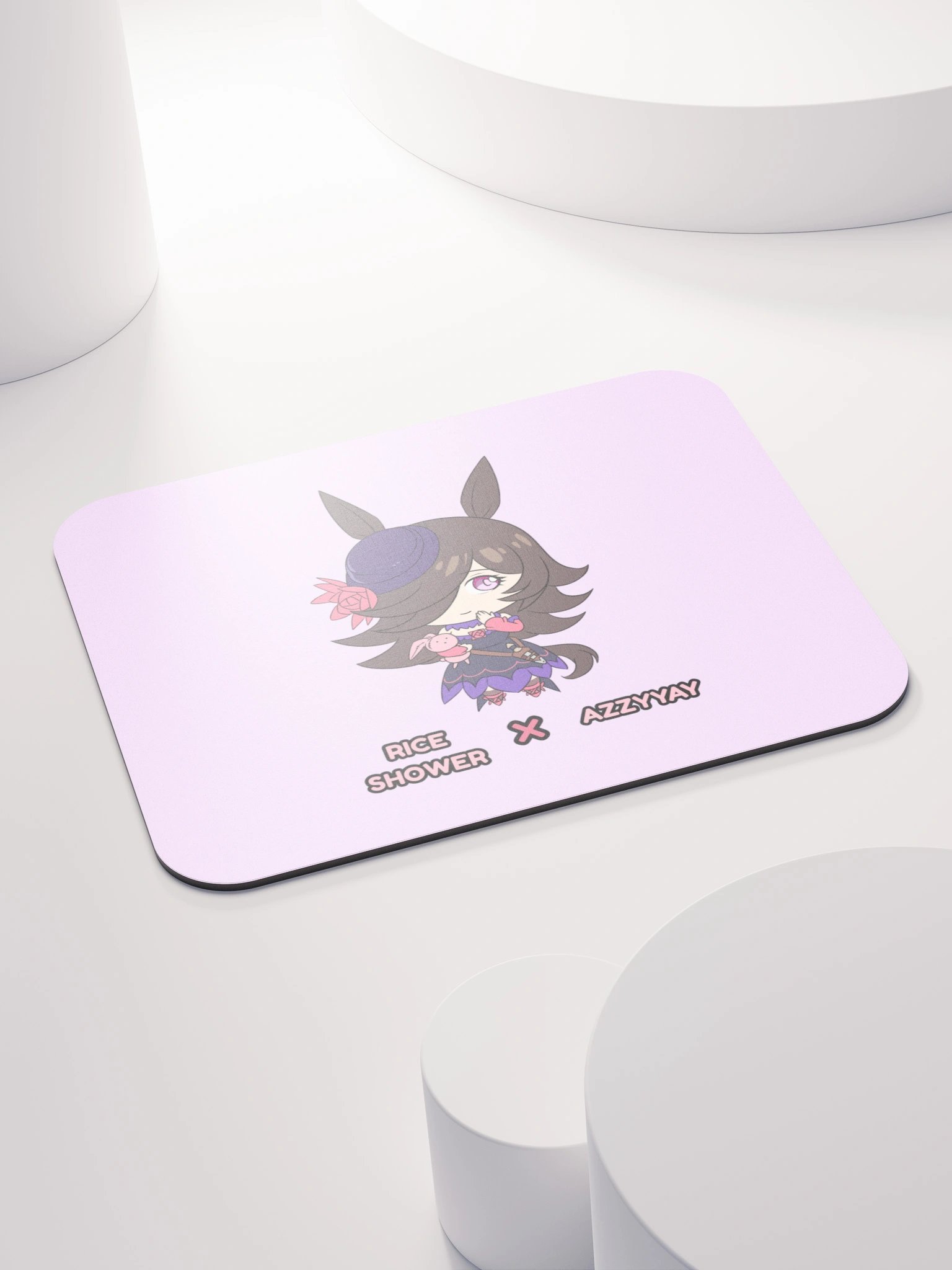 Rice Shower x Azzy Mousepad product image (4)