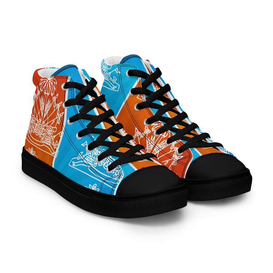 Haitian flag Men's High Tops product image (31)