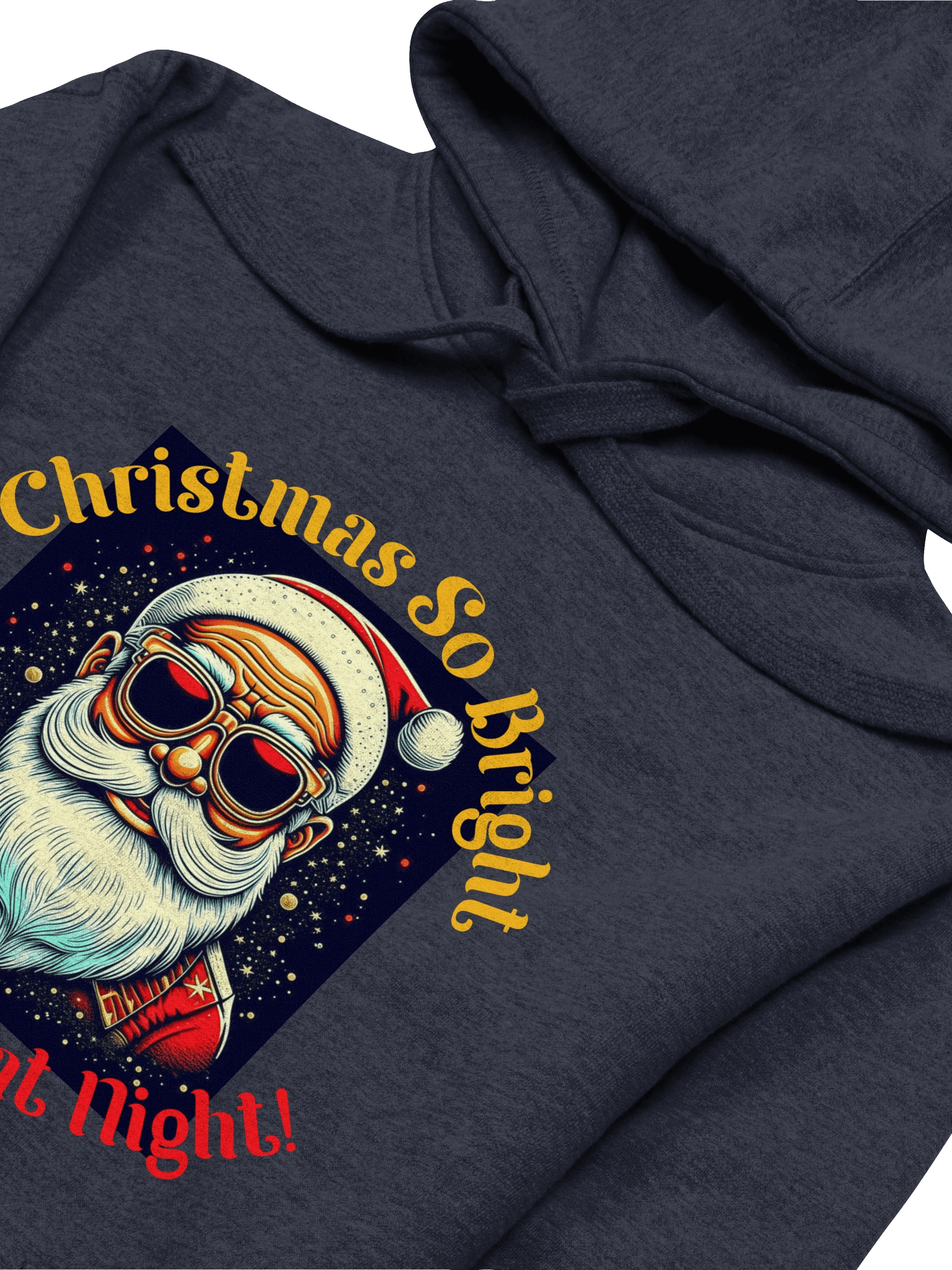 Jolly Urban Wear: Santa Claus Hoodie for the Holidays product image (24)