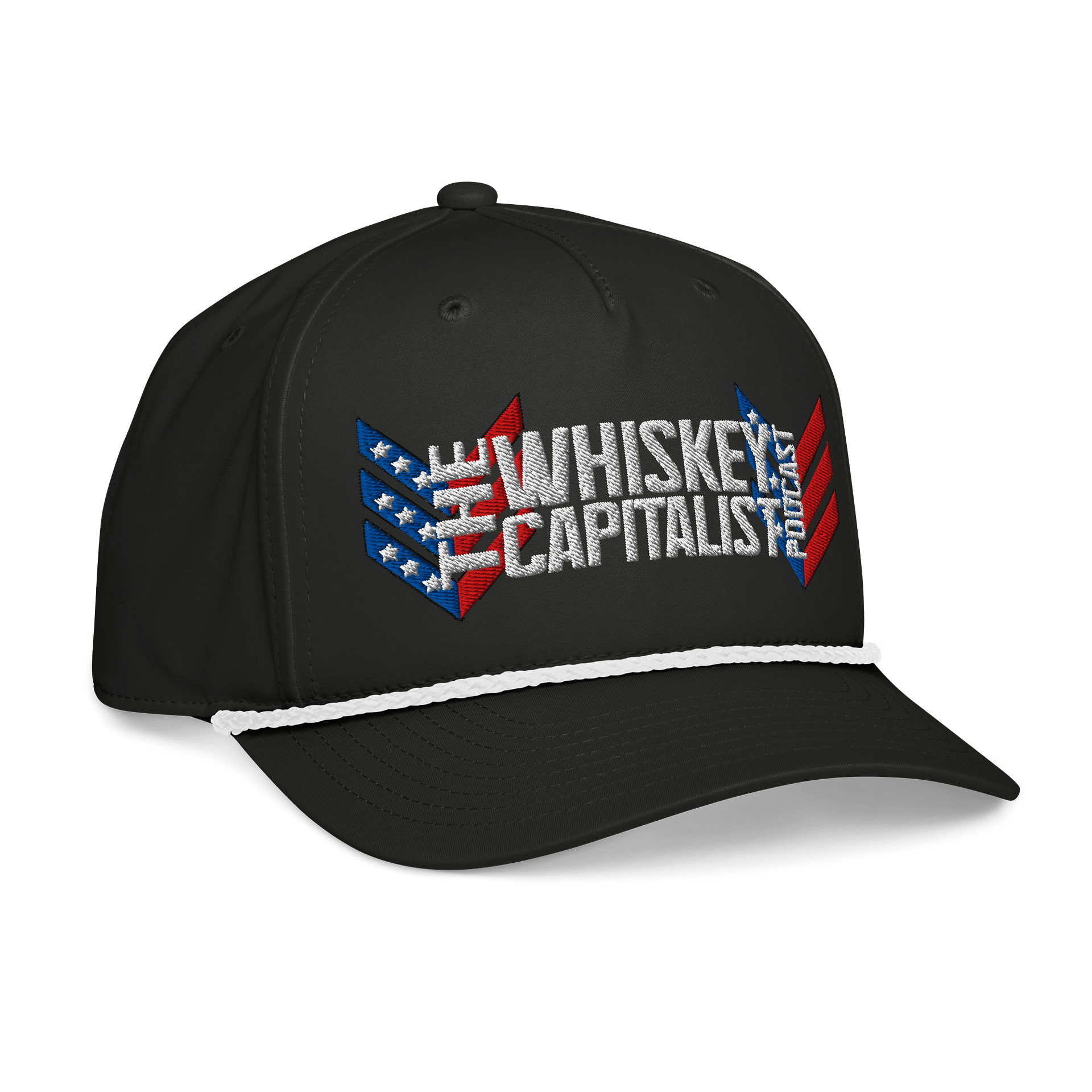 Main Logo Five-Panel Classic Rope Golf Cap - Embroidered product image (3)