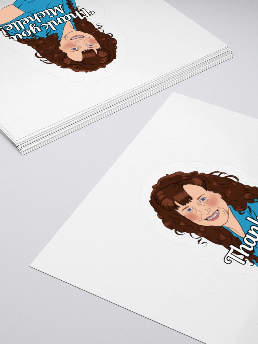 Thank U Michelle sticker product image (10)