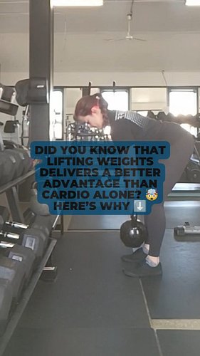 did you know that lifting weights delivers a better advantage than cardio alone? 🤯🤓 and here's why:

🏋️‍♀️ it increases calor...
