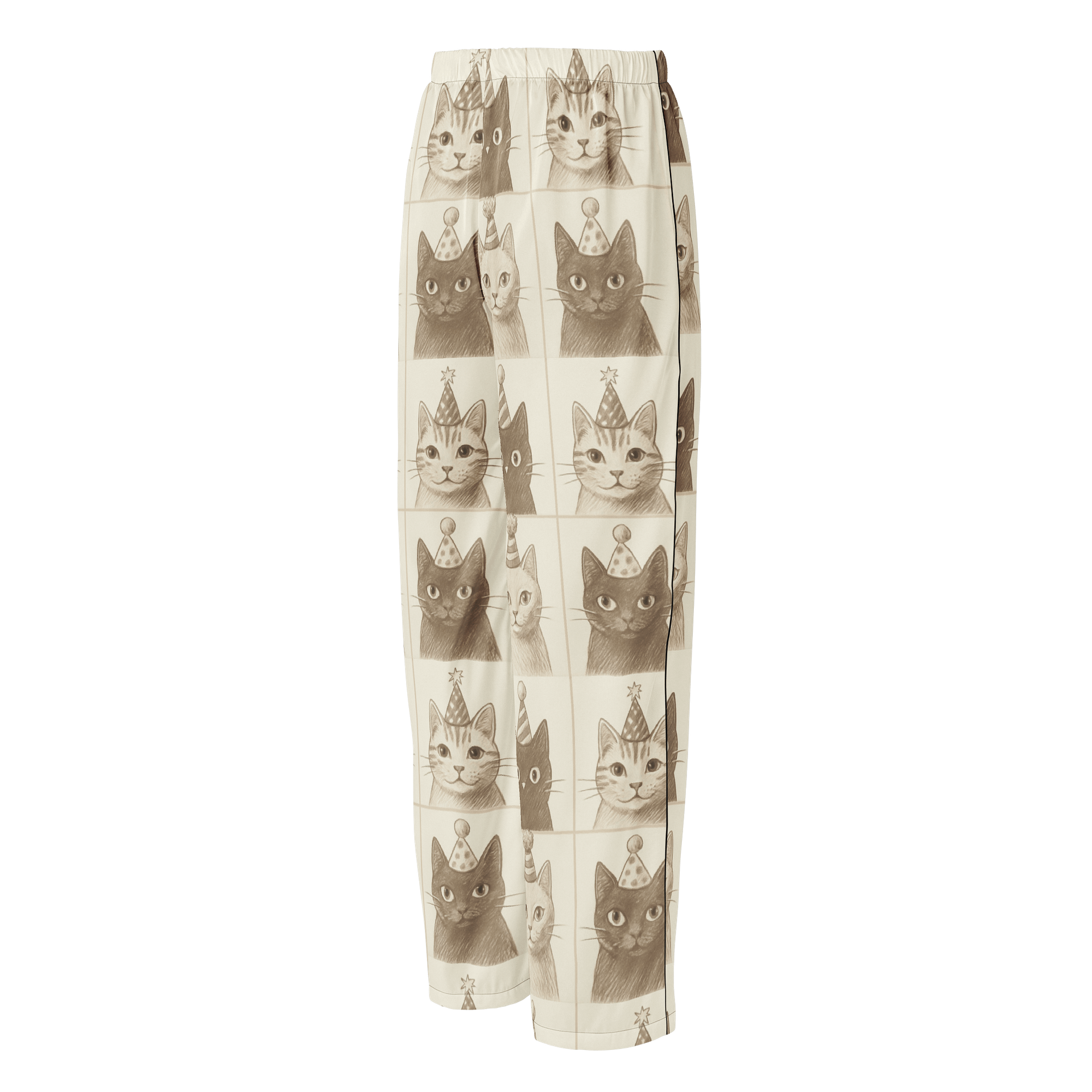 Whimsical Cat Party Women's Pyjama Pants product image (2)