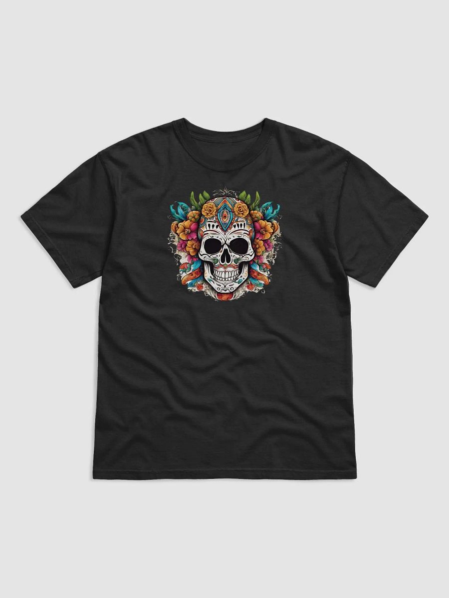 Tribal Skull with Vibrant flowers product image (1)