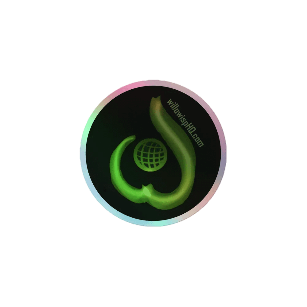 WILLOWISP Sticker (field green) product image (1)