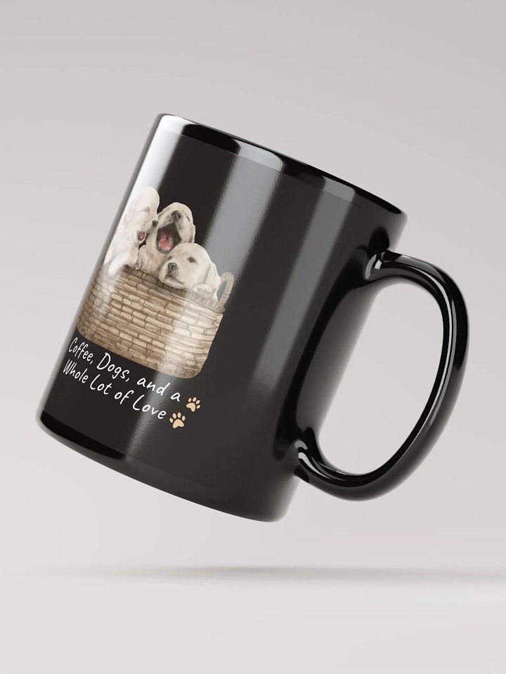 Whole Lot of Love Black Glossy Mug product image (4)