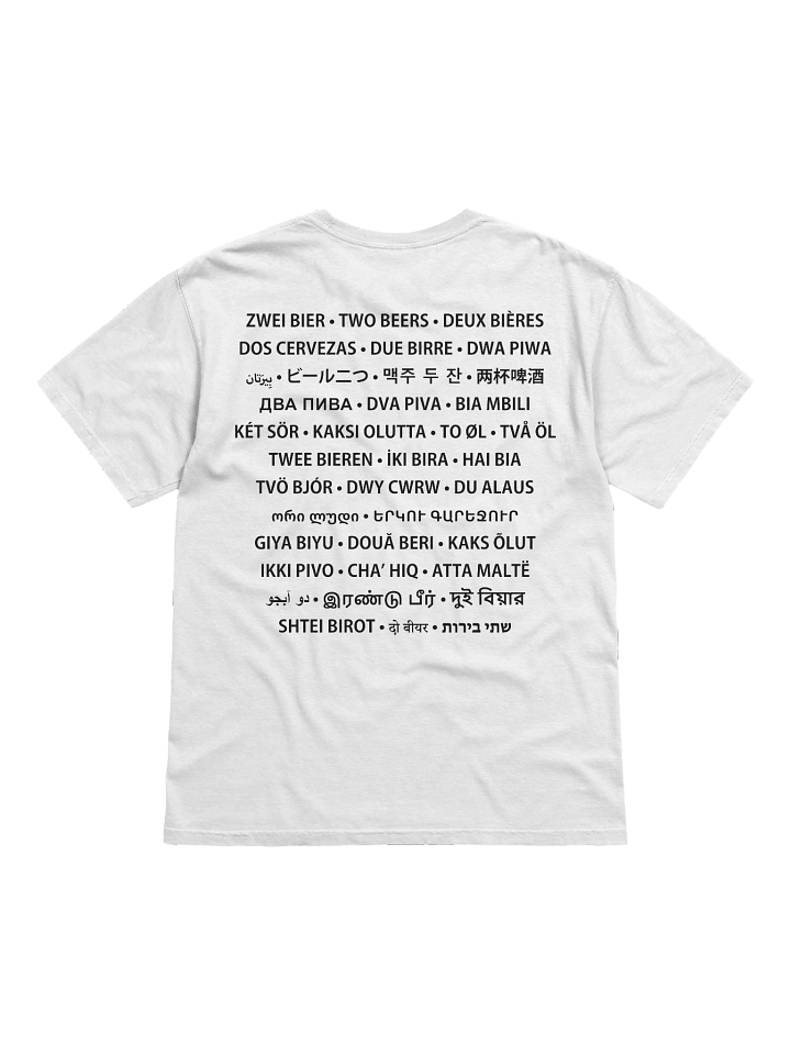 Zwei Bier International (Dunkel auf Hell) product image (6)