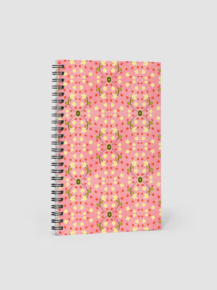 Hearts and Flowers Pink Note product image (1)