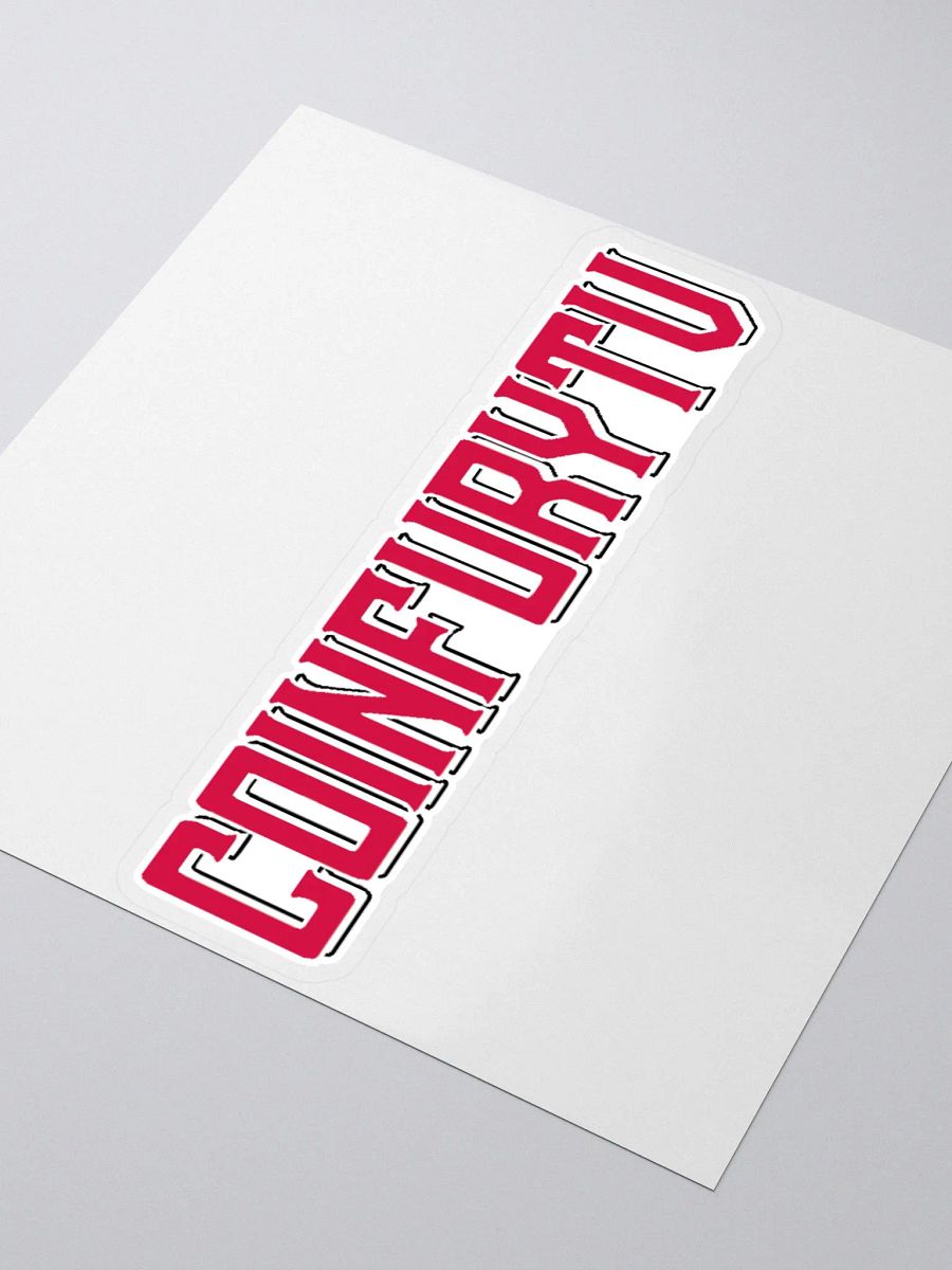 CoinFuryTV Branded Sticker product image (3)