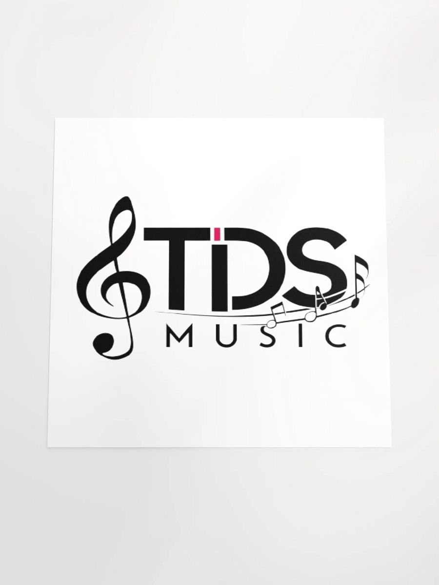 TDS Music Enhanced Matte Poster - Music Themed Art product image (4)