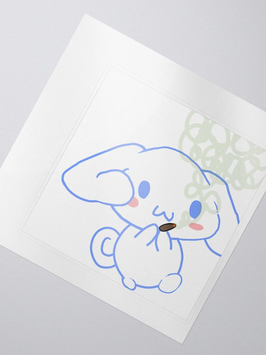 Cinnamoroll Sanrio Smoking Sticker product image (2)