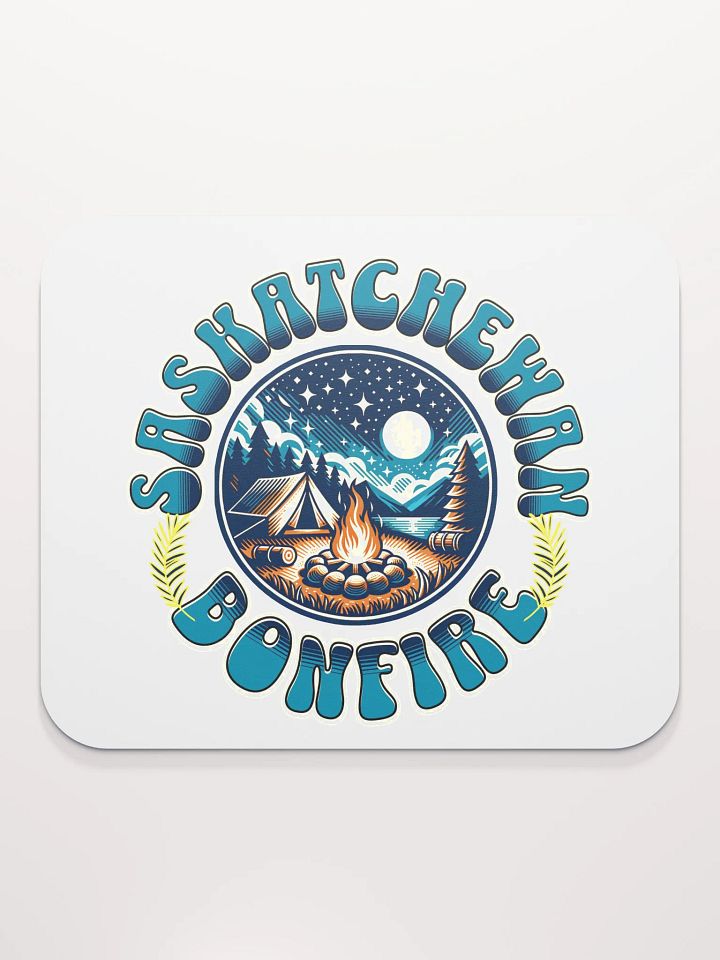 Saskatchewan Bonfire Mouse Pad product image (1)
