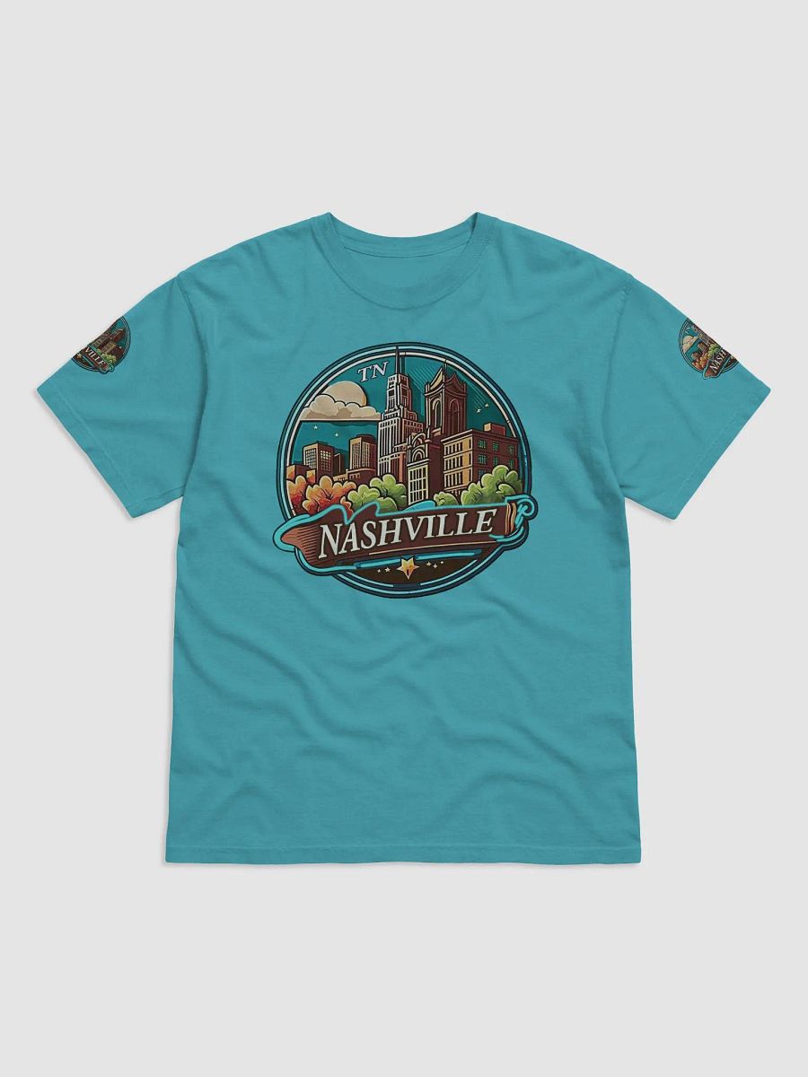 Nashville Sykline Retro Tennessee Tee product image (2)