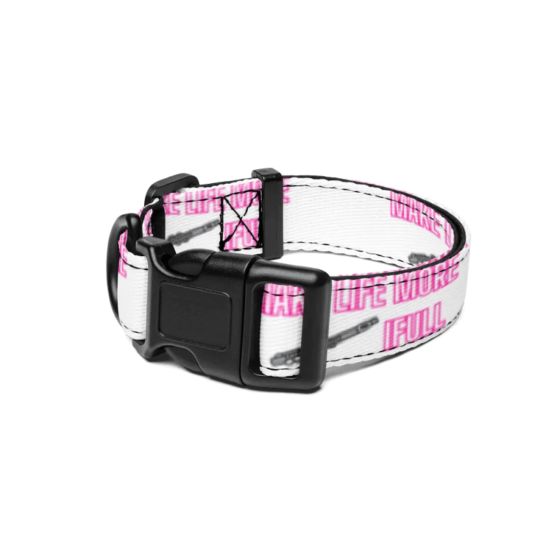 Make Life More Flutifull Pet Collar