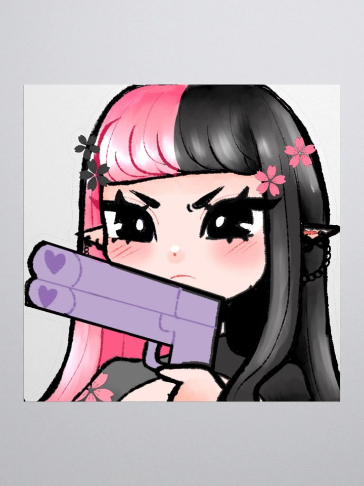 gun emote sticker product image (1)