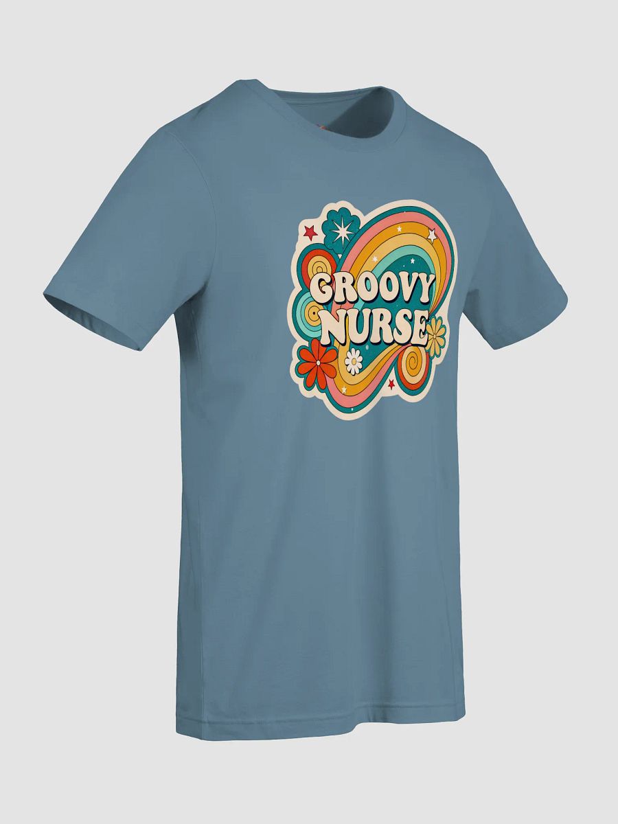 Retro Groovy Nurse T-Shirt product image (5)