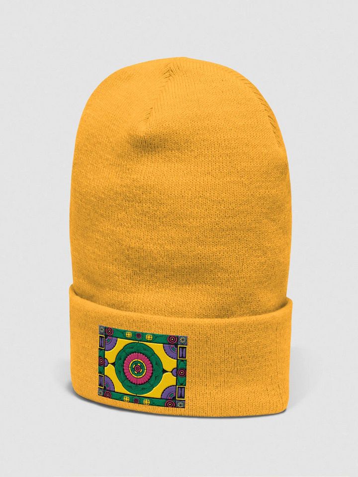 Truck Art Series: Sunburst Beanie - Golden Yellow product image (2)