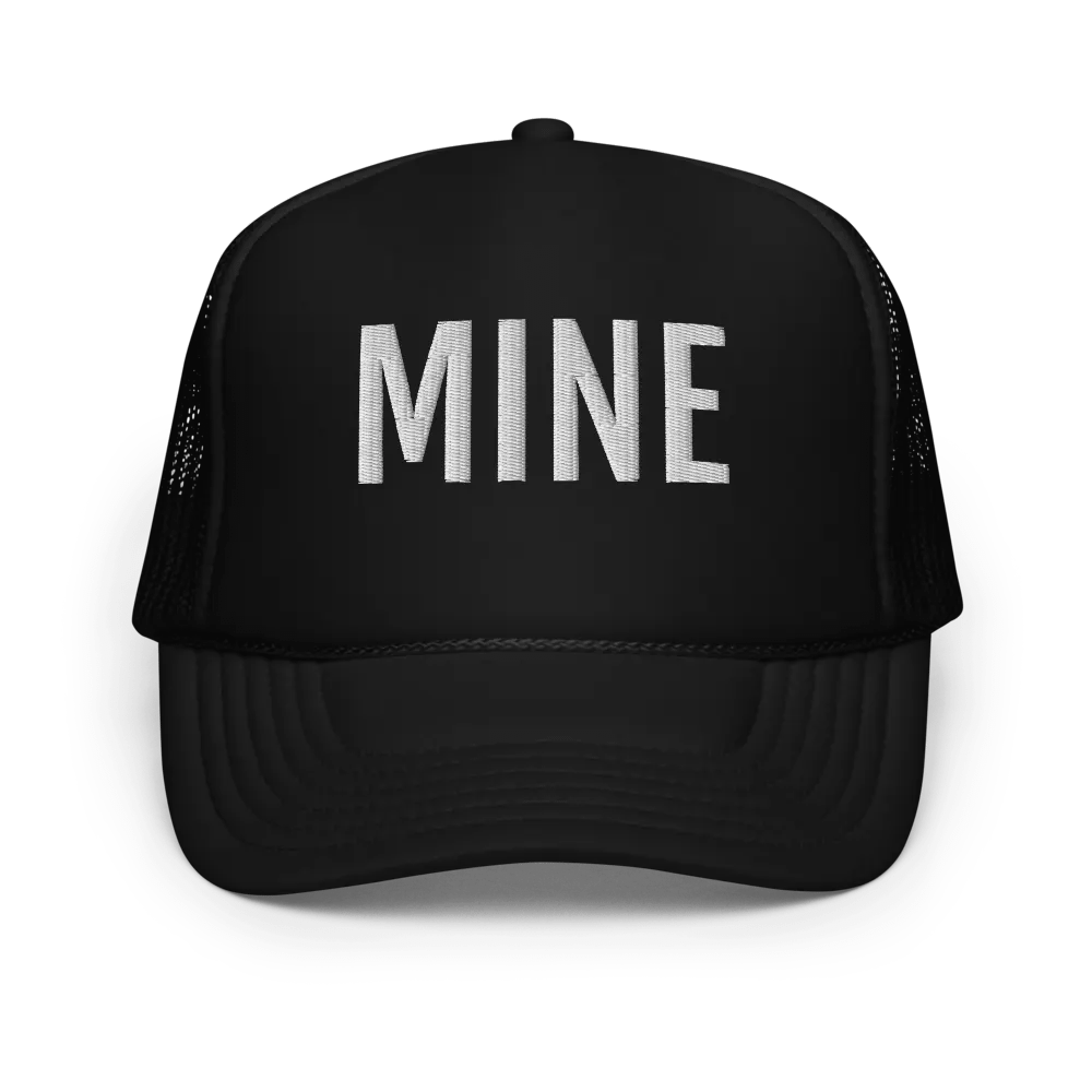 Mine - Embroidered Hat Trucker Cap product image (1)
