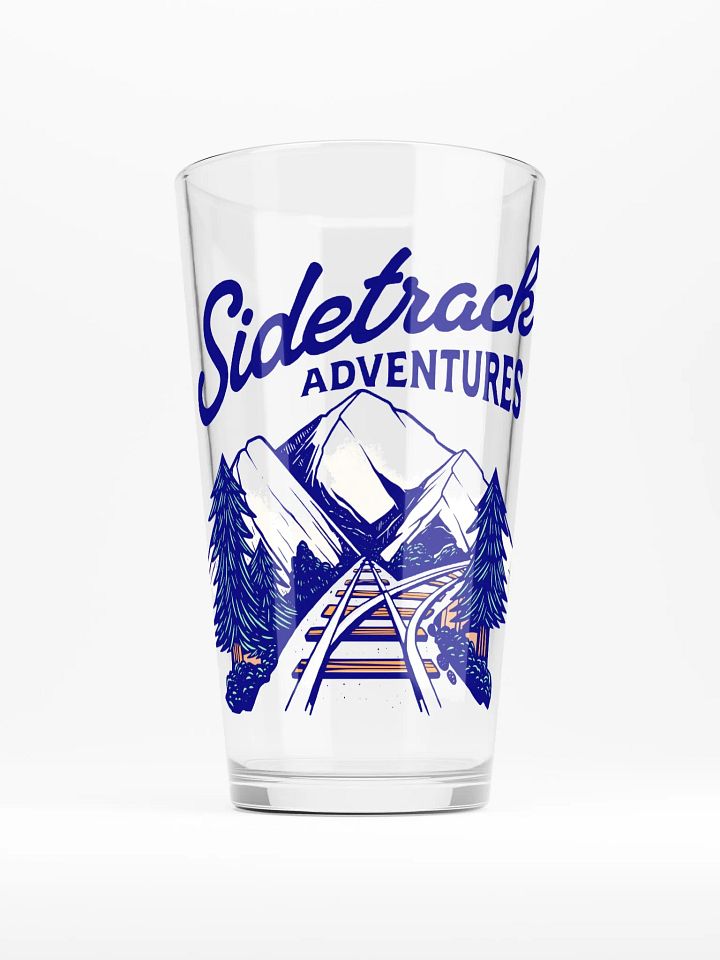 Limited Time Only Sidetrack Adventures Retro Style Pint Glass product image (1)
