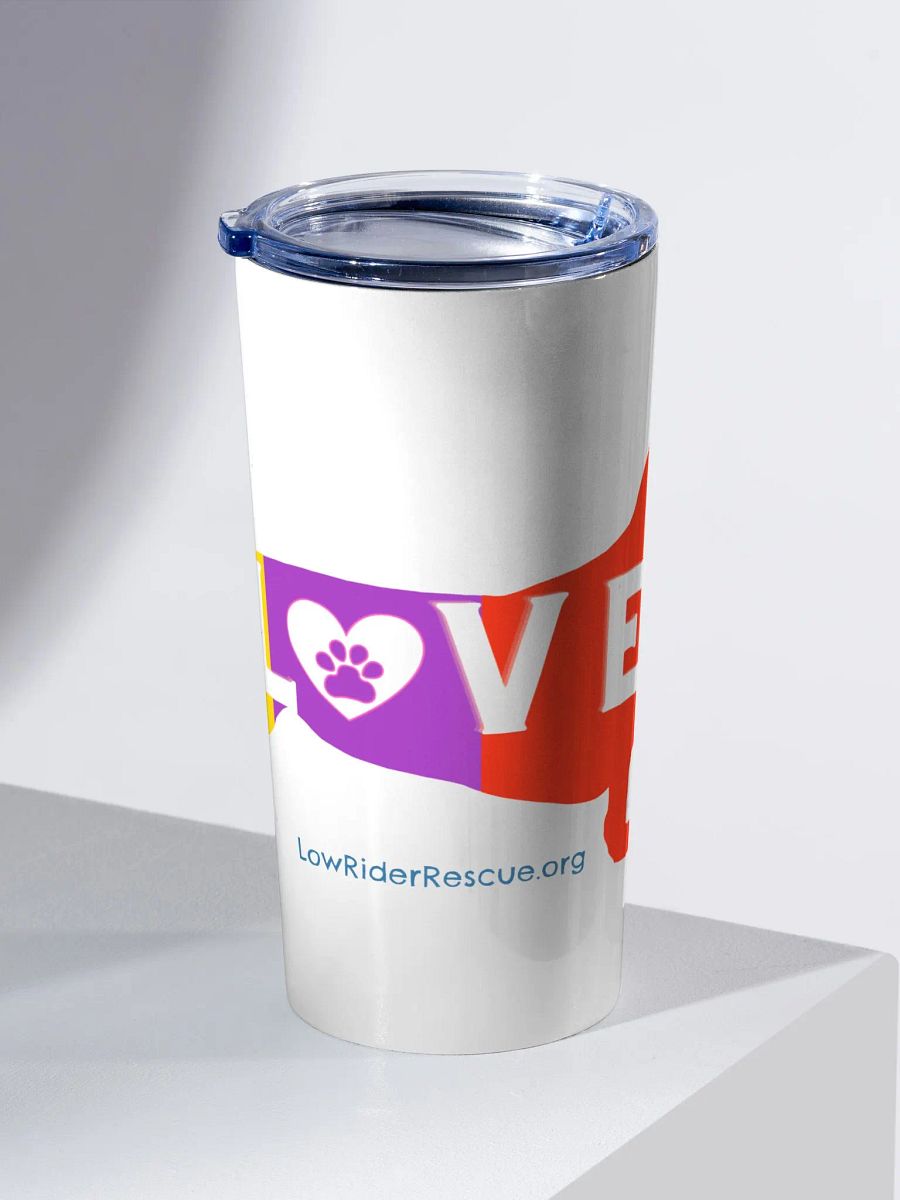 20 oz LOVE Dachshunds Stainless Steel Tumbler product image (2)