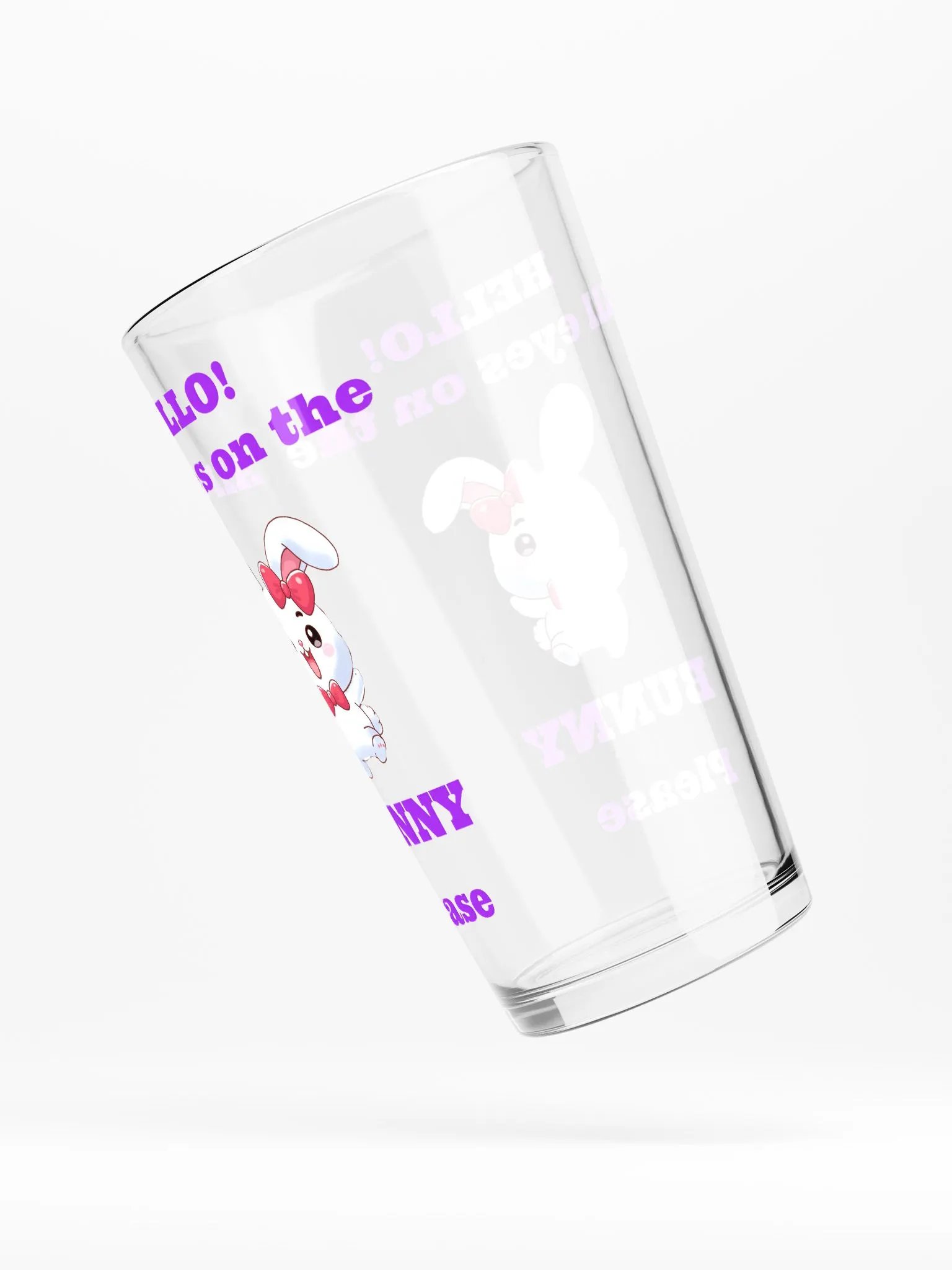 All eyes on the BUNNY Pint Glass product image (4)