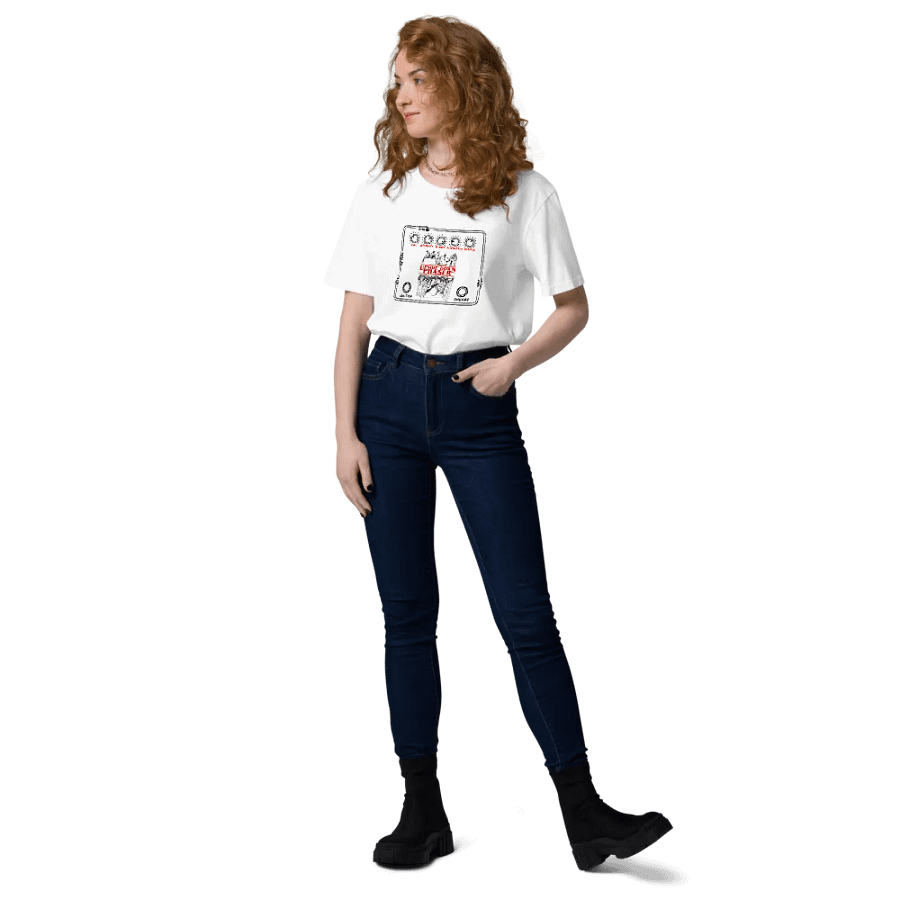 New upside down guitar pedal funny t shirt sticker Buy now: product image (8)