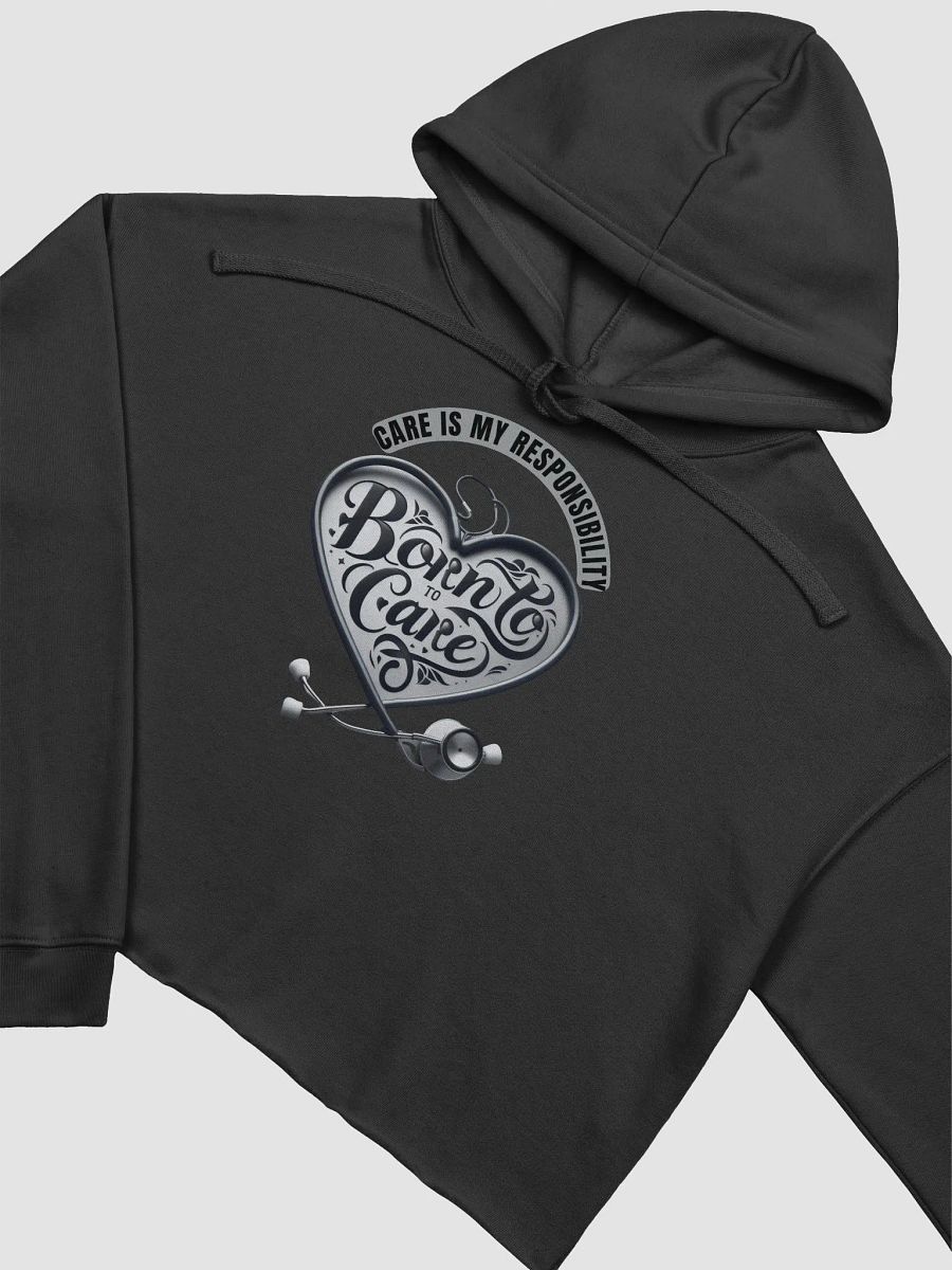 Care Responsibility Crop Hoodie product image (10)