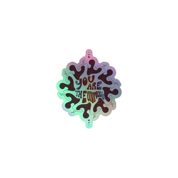 Holographic Sticker - You Are The Universe product image (1)
