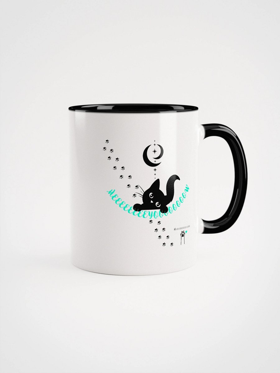 Meoooooooow Hiiiiiiiii - Mug (Turquoise) product image (3)