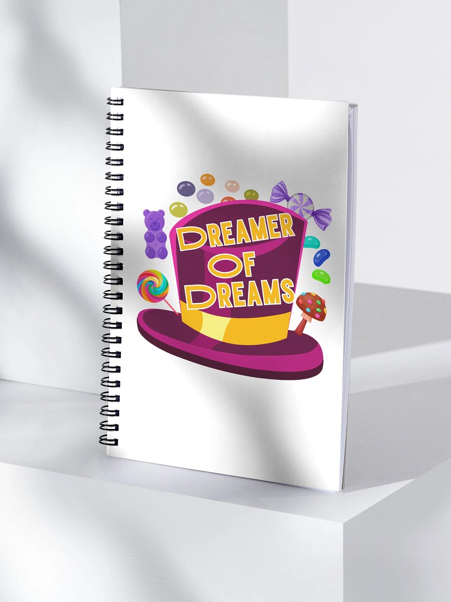 Dreamer of Dreams Spiral Notebook product image (4)